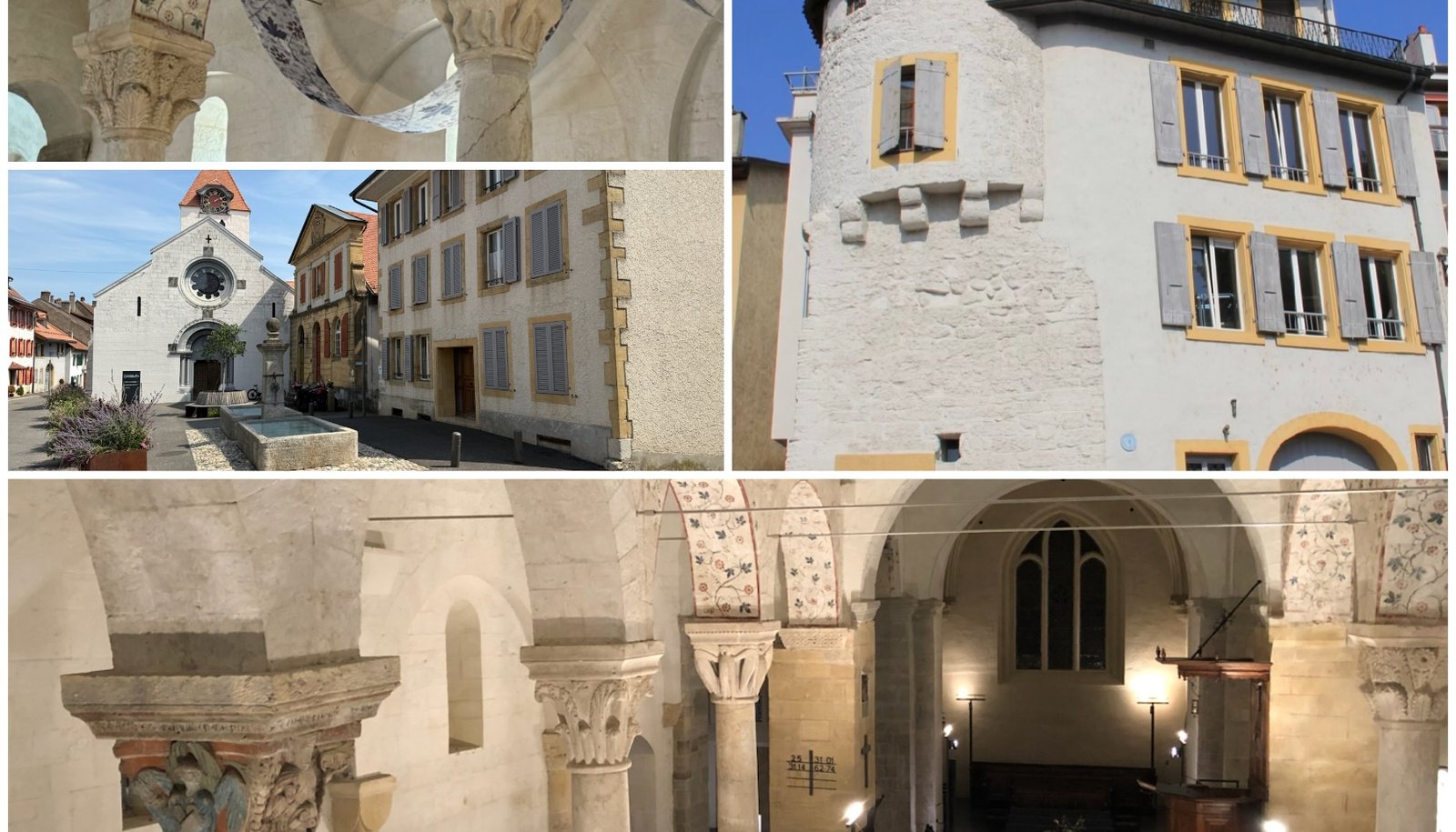 Le prieuré bénédictin viticole de Grandson et son église priorale romane