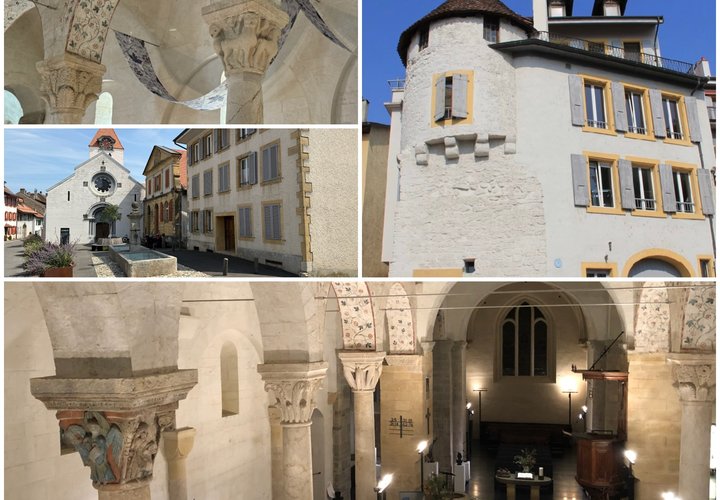 Le prieuré bénédictin viticole de Grandson et son église priorale romane