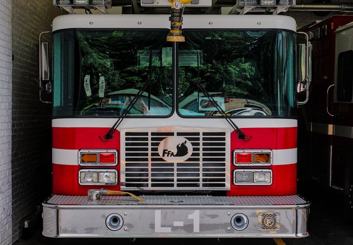 Visite de la caserne et du musée des pompiers de Lausanne